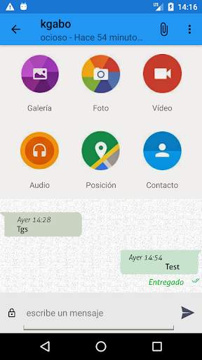 Hola chat screenshot 4