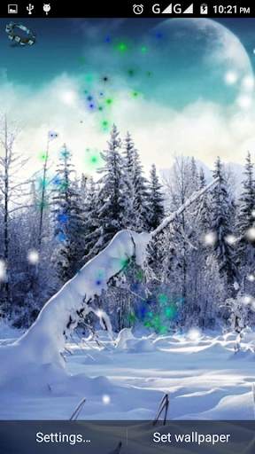 Snow Winter Live Wallpaper screenshot 2