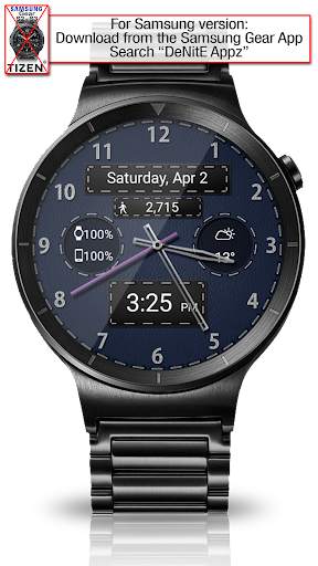 Black Leather HD Watch Face screenshot 8