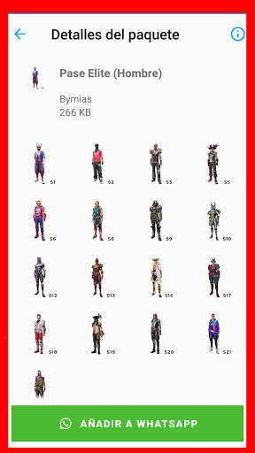 FF stickers for whastapp - WAstickerApps 2021 screenshot 5