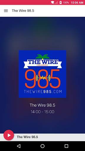 The Wire 98.5 screenshot 1