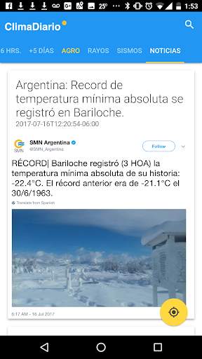 ClimaDiario - Your virtual weather station screenshot 9