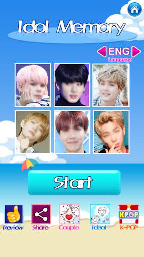 K-pop Memory Games : Idol Memo screenshot 1