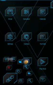 Next Launcher 3D Theme Crystal screenshot 6