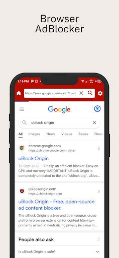 Block : Adblocker Browser screenshot 4
