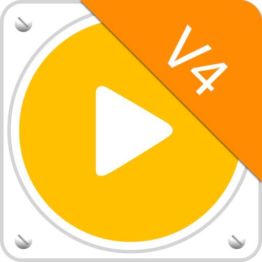 PlayerPro Skin Flatty Yellow 4.0.0