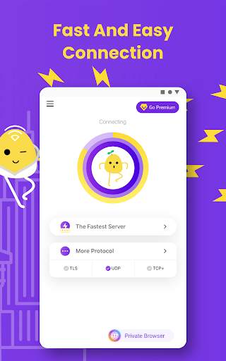 VPN PotatoVPN - WiFi Proxy screenshot 4