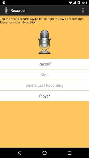 Fast Audio Recorder/Player screenshot 3