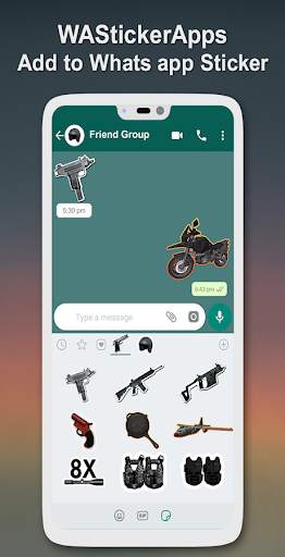 PUBG Stickers for WhatsApp - WA PUBG Stickers Pack screenshot 3