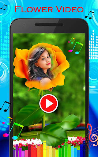 Flower Photo Video maker 1 تصوير الشاشة