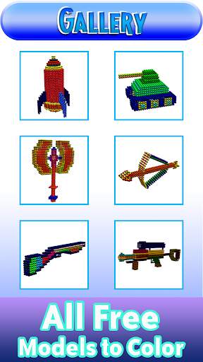 Weapons Magnet World - Build by Magnetic Balls screenshot 1