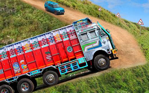 Cargo Truck Driving Hill Truck screenshot 1