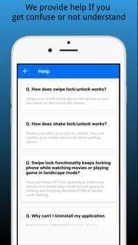 Shake to lock and shake to unlock mobile screen screenshot 6