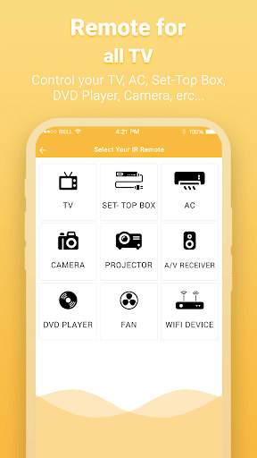 Remote control for all TV-Universal TV Remote 1 تصوير الشاشة