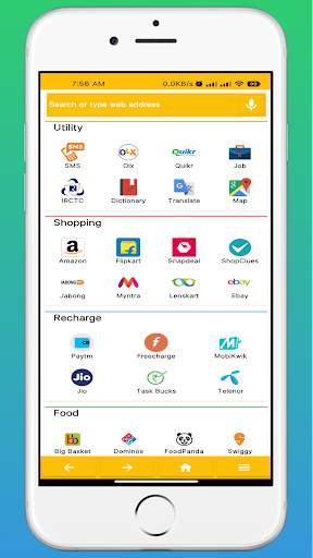 RTI Web Browser: Fast & Secure screenshot 1