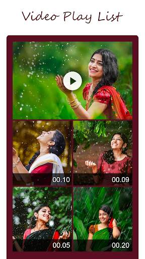 Rain Video Music -Photo Editor screenshot 5