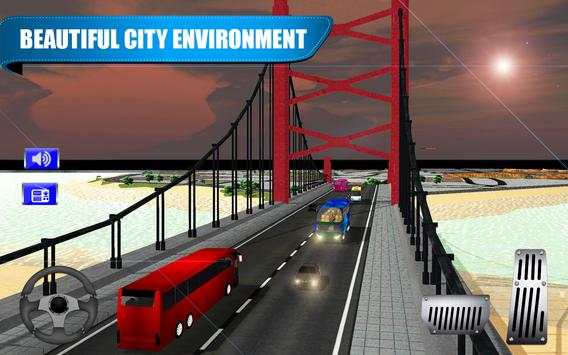 Luxury City Coach Bus Driving Simulator 2017 screenshot 4
