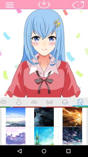 Anime Avatar Maker screenshot 2