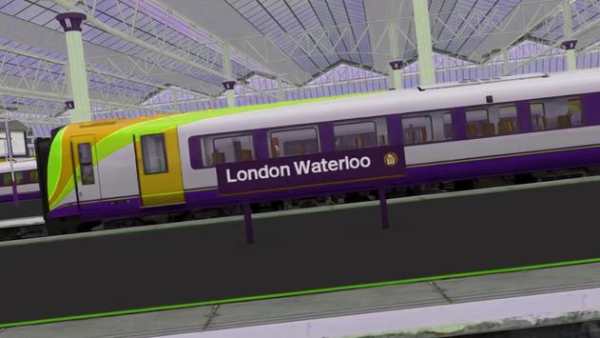 Euro Train Driving screenshot 1