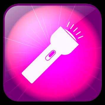Flashlight purple screenshot 1