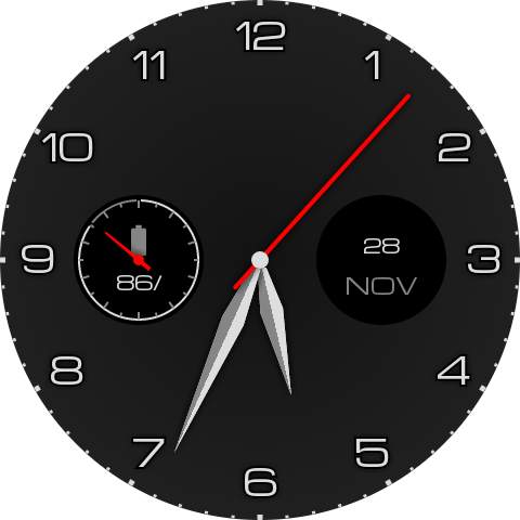 Captain Watchface screenshot 1