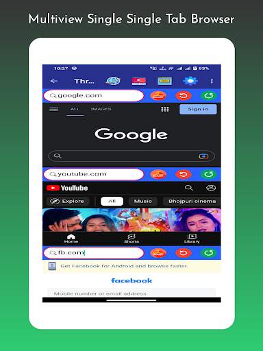 Multiview Sinlge Tab Browser screenshot 6
