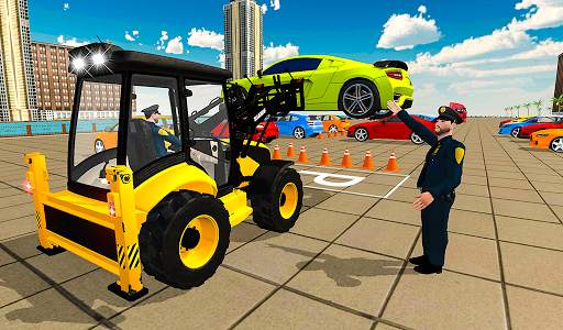Cargo Forklift Driving Simulator 3D screenshot 5