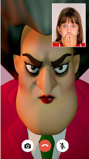 Scary Granny Call - Fake video call with Granny 1 تصوير الشاشة