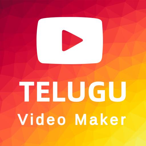 Photo Video Maker Telugu - Telugu video Status icon