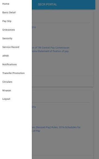 SECR Portal screenshot 3