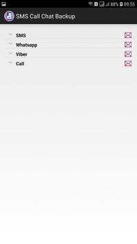SMS Call Chat Backup screenshot 3