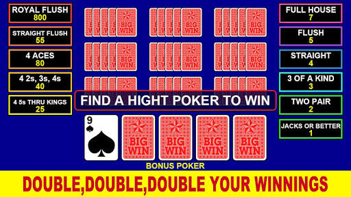 Video Poker Casino - Free Video Poker Games screenshot 5