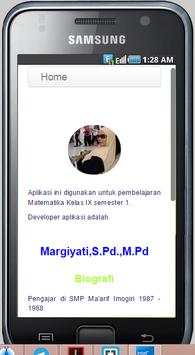 Matematika Kelas 9 Semester 1 screenshot 2