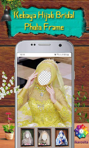 Kebaya Hijab Bridal Photo Frame screenshot 4