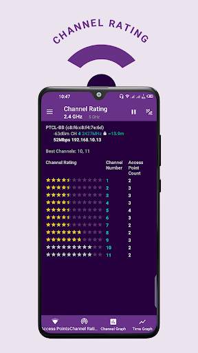 WiFi  Analyzer app 2021 screenshot 2