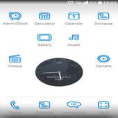 Theme LG home launcher - Azure 2013.10.17.17