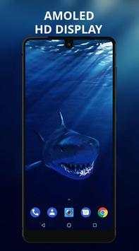 Dangerous shark catching up live wallpaper screenshot 3