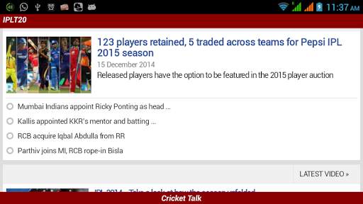 Cricket Talk screenshot 6