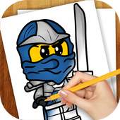 How to Draw Lego Ninjago 1.01