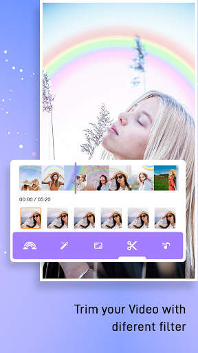 Rainbow Camera Effect Video Ma screenshot 3