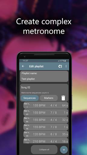 Camtronome - metrônomo, câmera screenshot 3