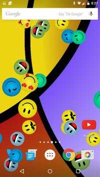 Fun Smileys Live Wallpaper screenshot 1