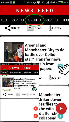 News Feed screenshot 5