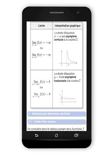 Maths TS : Limites - Continuité screenshot 3