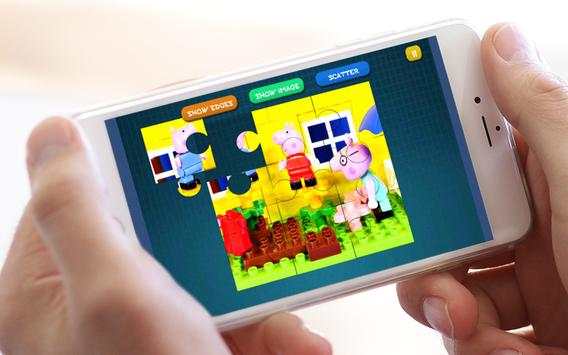 Jigsaw Lego Peppa screenshot 3