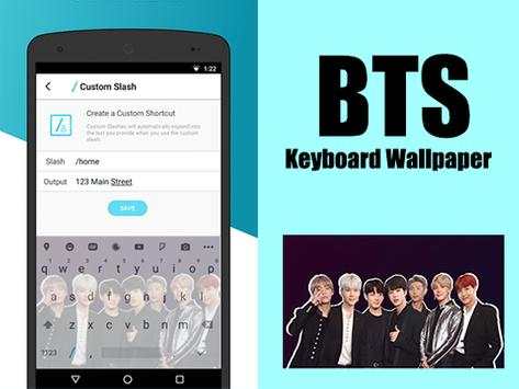 BTS KEYBOARD WALLPAPER screenshot 2
