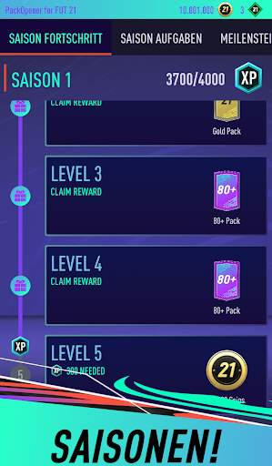 Pack Opener for FUT 21 by SMOQ GAMES screenshot 5