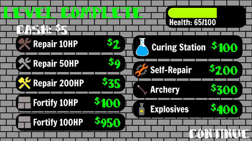 Zombie Castle Defense screenshot 2
