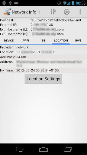 Network Info II скриншот 3