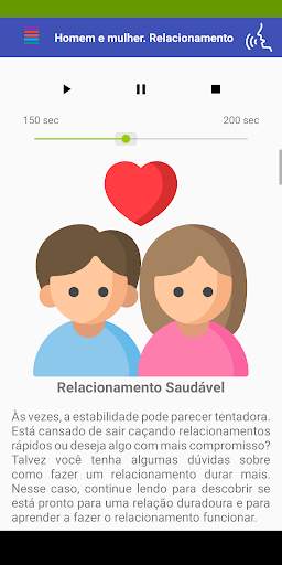 Homem e mulher. Relacionamento screenshot 5